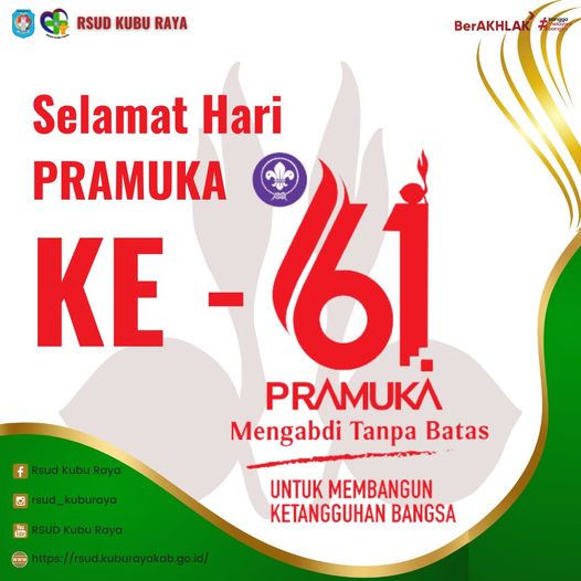 Selamat Hari Pramuka 2022